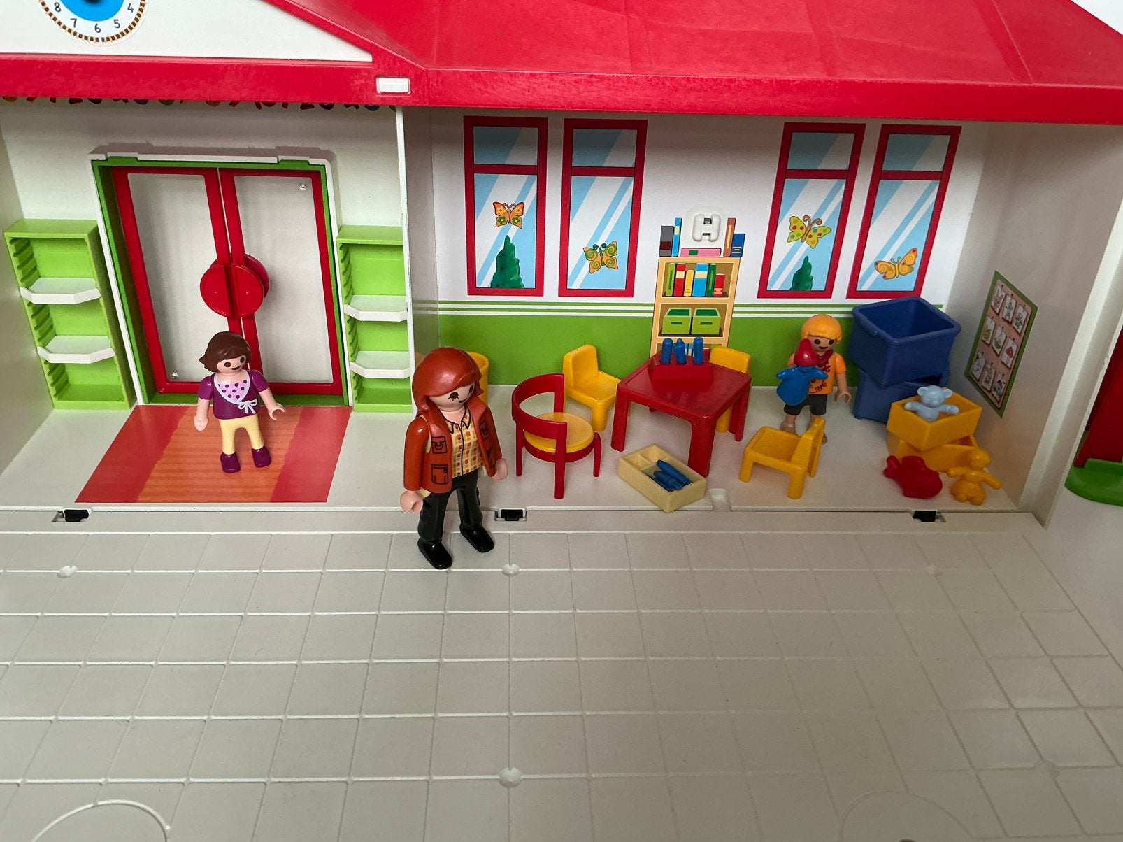 Playmobil 5606 meeneem kinderdagverblijven, Ophalen of Verzenden, Gebruikt, Complete set
