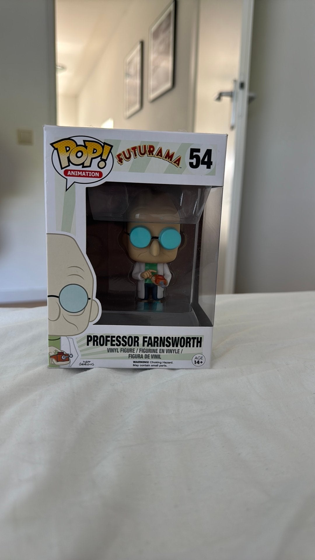 Funko pop professor Farnsworth nr. 54 (futurama), Ophalen, Zo goed als nieuw