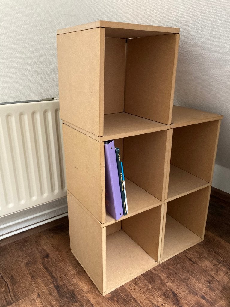 Modulaire wandkast / designrek – gratis af te halen, Ophalen, Gebruikt