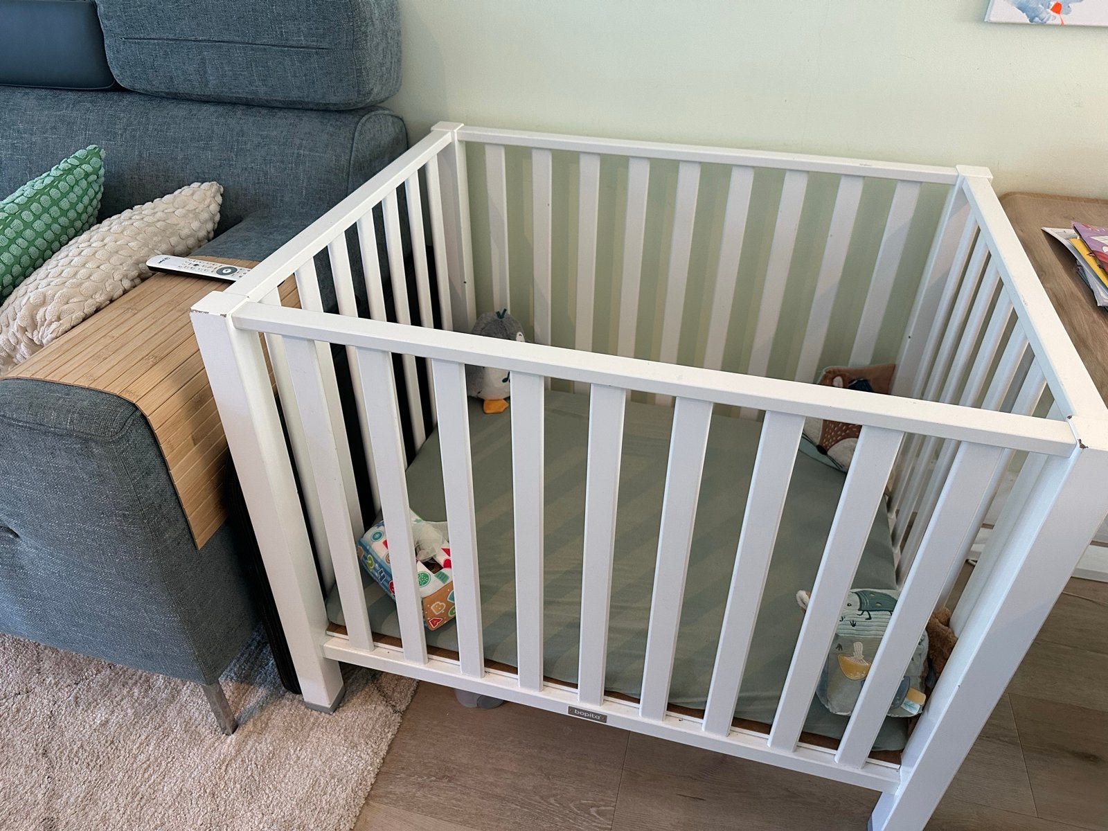 Bobita box - baby box, Ophalen of Verzenden, Gebruikt, Vierkant
