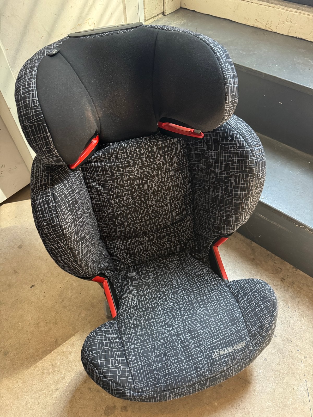 Autozit Maxi Cosi met isofix 100-150cm lengte, Kinderen en Baby's, Ophalen, Gebruikt, 15 t/m 36 kg, Isofix
