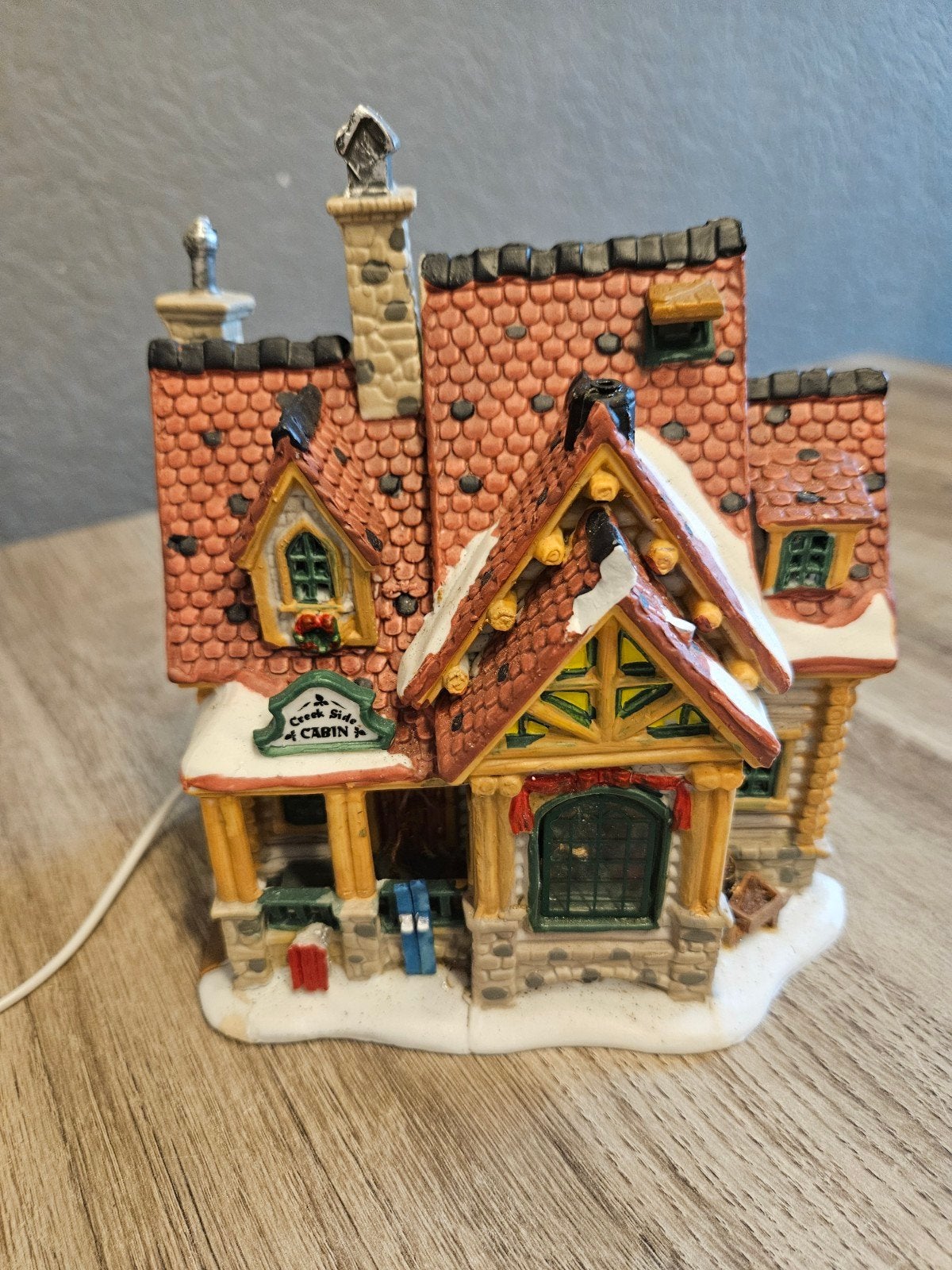 Kerst huisje  - dorp, Ophalen of Verzenden, Zo goed als nieuw