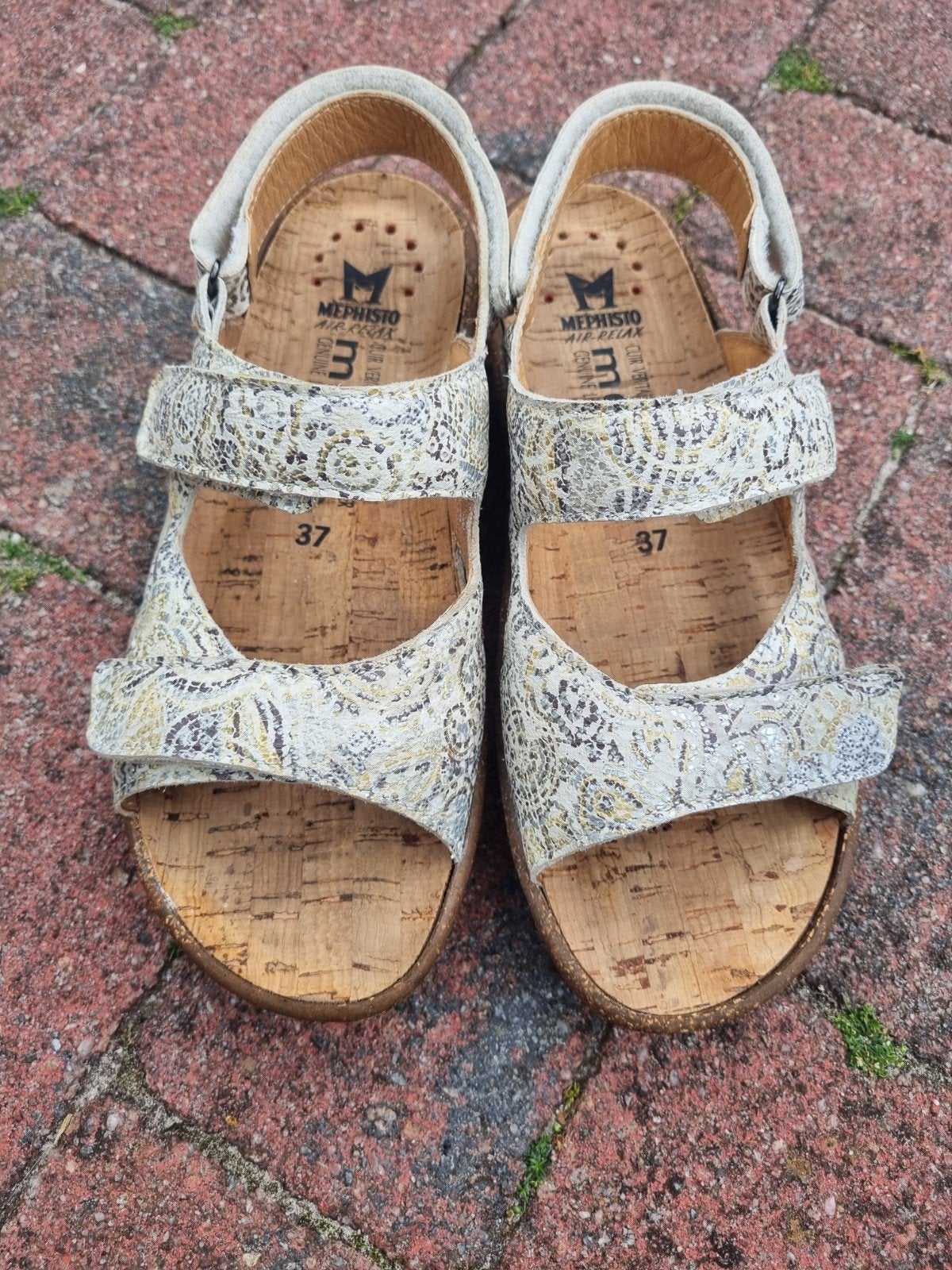 Mephisto sandalen maat 37, Kleding | Dames, Schoenen, Ophalen of Verzenden, Zo goed als nieuw, Sandalen of Muiltjes
