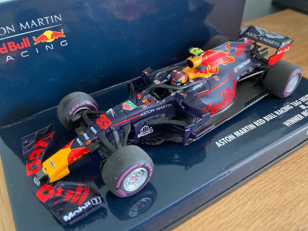 ✅ Max Verstappen 1:43 5e F1 win Mexico 2018 RB14 410181933, Ophalen of Verzenden, Nieuw, Formule 1