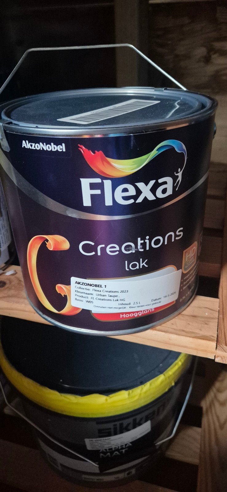 Lakverf flexa urban taupe, Ophalen of Verzenden, Nieuw