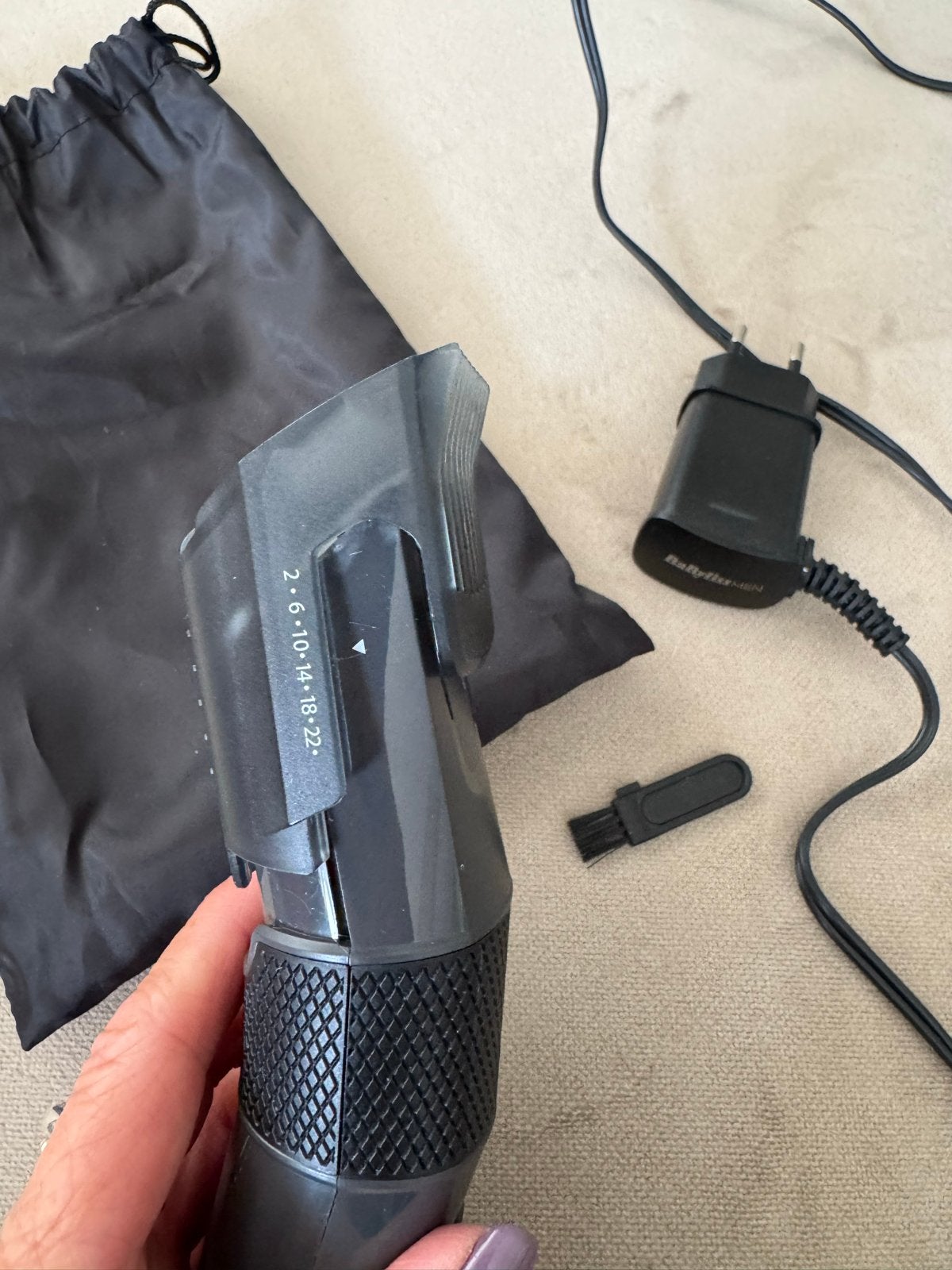 BaByliss Men Tondeuse E786E - Haar- en Baardtrimmer, Ophalen of Verzenden, Zo goed als nieuw, Scheren en Epileren
