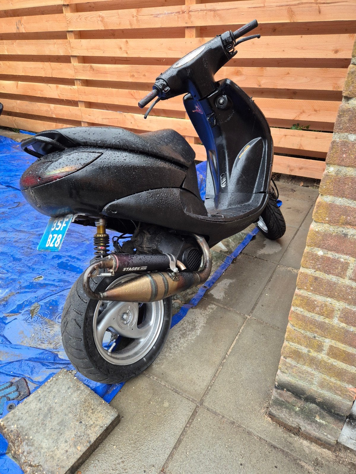 Vivacity 70cc malossi, Ophalen, Tweetakt, Gebruikt, 70 cc