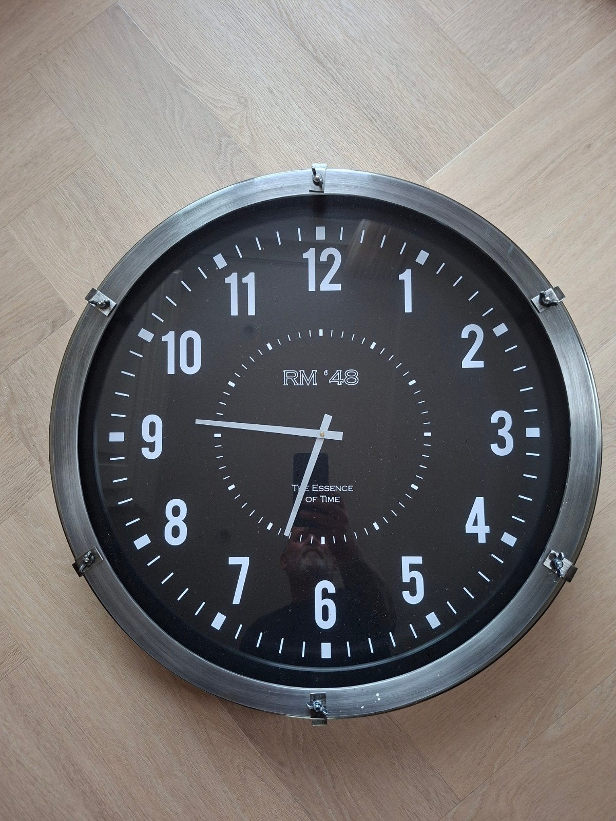 Riviera Maison Wandklok RM '48 The Essence of Time, Huis en Inrichting, Woonaccessoires | Klokken, Ophalen, Wandklok, Analoog
