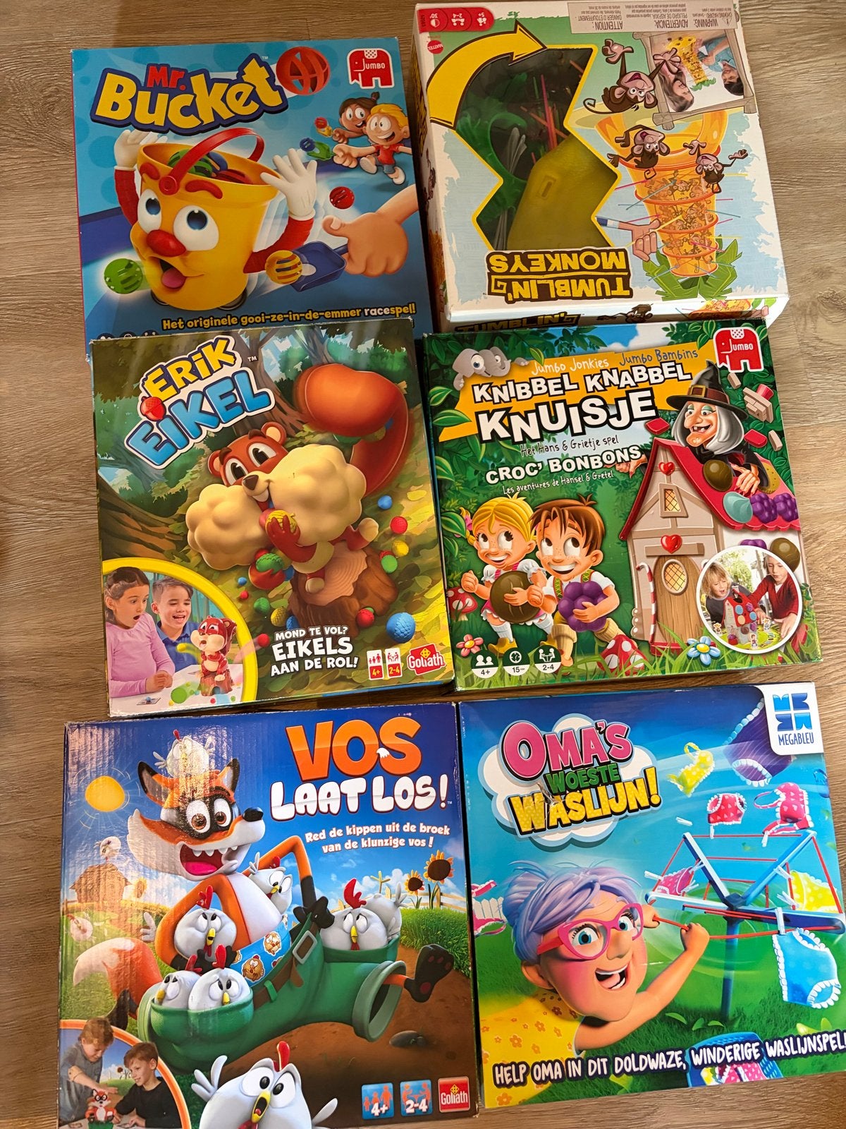 Diverse bordspellen voor kinderen - Zo goed als nieuw, Een of twee spelers, Ophalen of Verzenden, Zo goed als nieuw