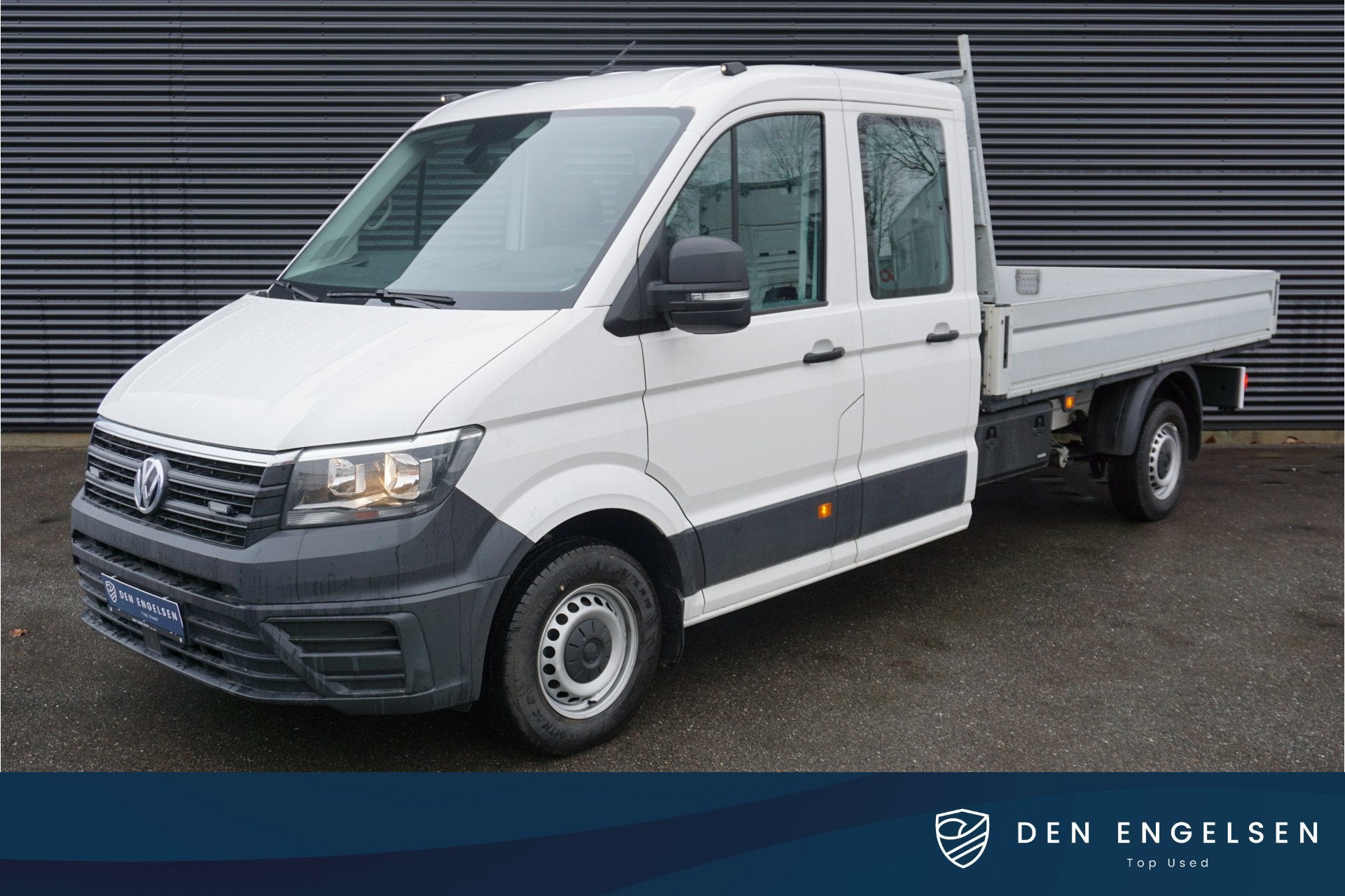 Volkswagen Crafter Open Laadbak 177pk Automaat Dubbele cabin, Auto's, Bestelauto's, Stof, Gebruikt, 4 cilinders, Volkswagen