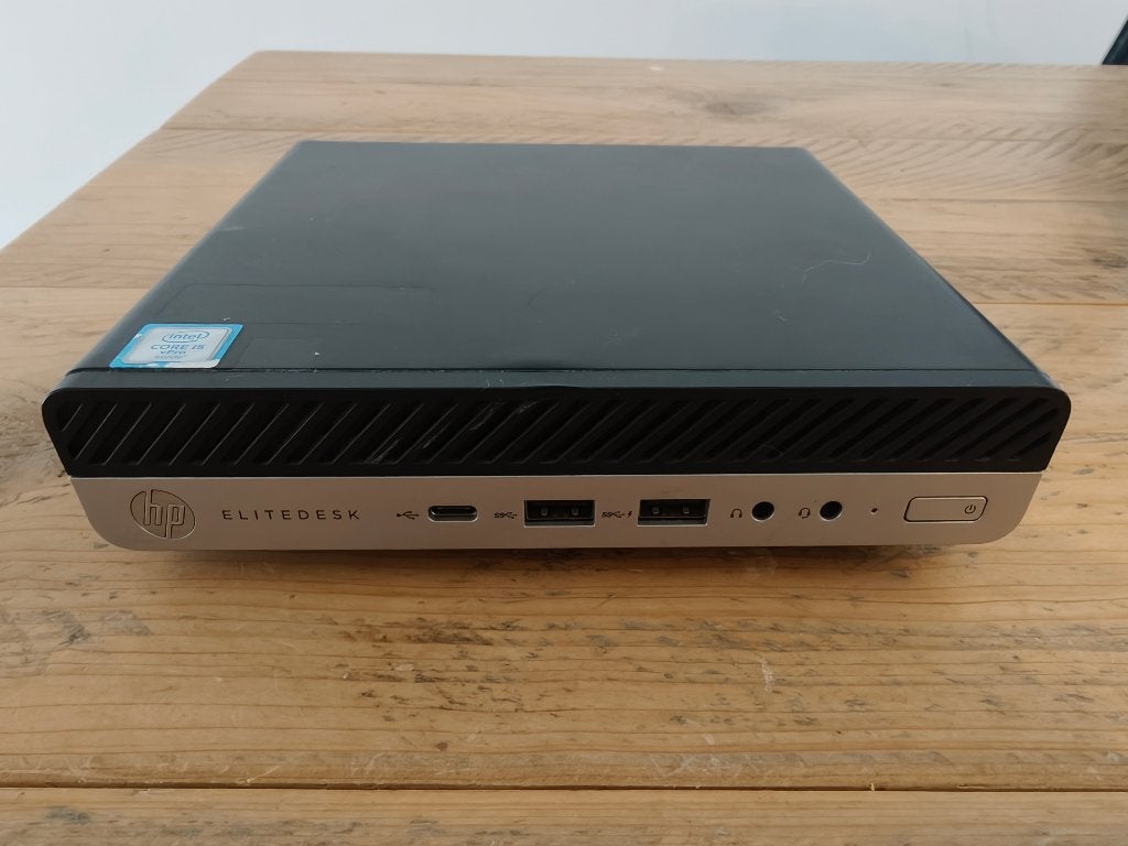 hp elitedesk mini 800 g3, Computers en Software, Desktop Pc's, Ophalen of Verzenden, SSD, Intel Core i5, Gebruikt
