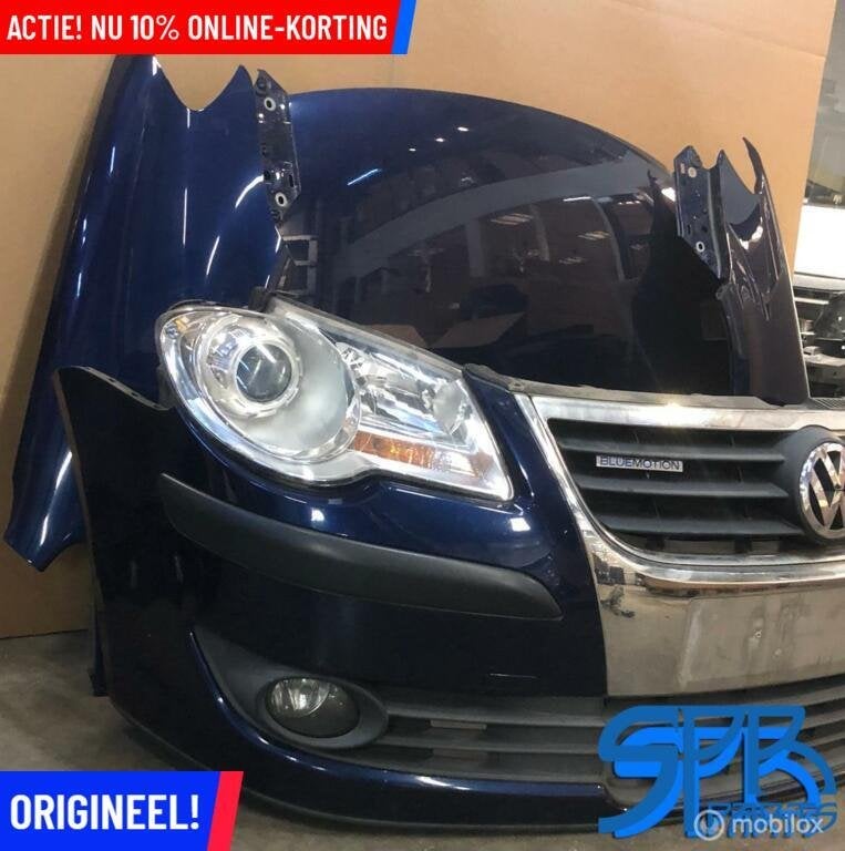 TOURAN II 1T CADDY FACELIFT Voorkop LD5Q Tdi Tsi FRONT KOP, Gebruikt, Volkswagen, Ophalen of Verzenden, Volkswagen