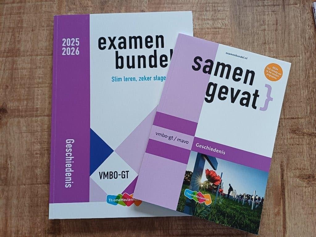 Examenbundel, Boeken, Schoolboeken, Zo goed als nieuw, VMBO, Ophalen