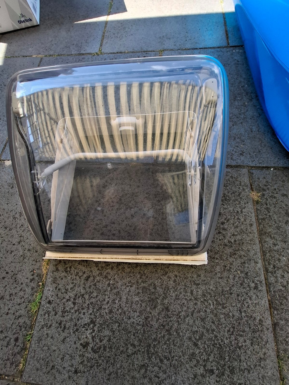 Dakluik 40x40 met verduistering en hor, Ophalen, Gebruikt