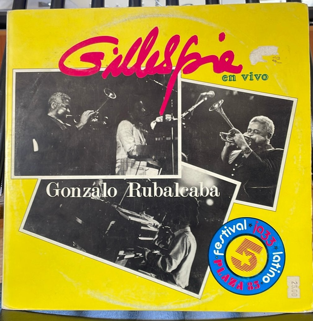 Gillespie & Gonzalo Rubalcaba - Gillespie En Vivo, LP, Gebruikt, Ophalen of Verzenden, 12 inch