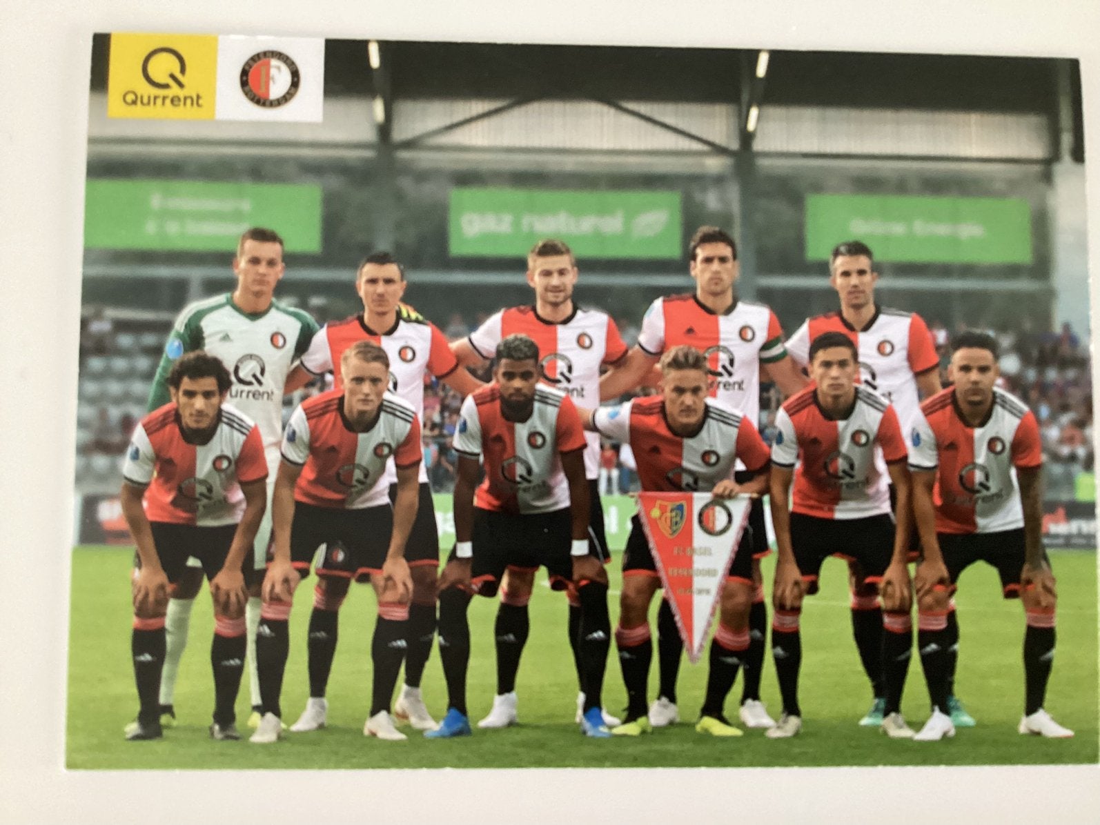 Elftalkaart Feyenoord 2018, Ophalen of Verzenden, Zo goed als nieuw, Feyenoord