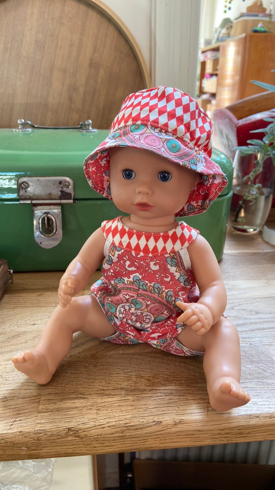 Gōtz badpop met diverse kleding, Ophalen of Verzenden, Gebruikt, Babypop