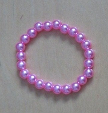 Roze armband, Sieraden, Tassen en Uiterlijk, Armbanden, Kunststof of Plastic, Nieuw, Ophalen of Verzenden, Roze