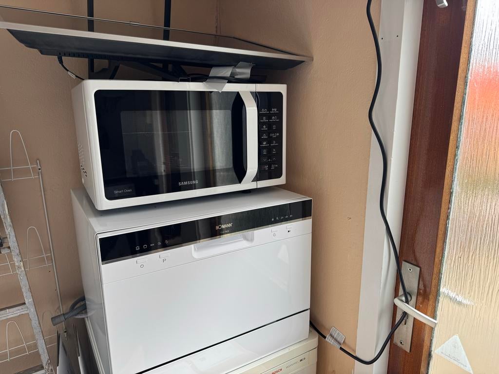 Samsung Smart Oven Combimagnetron - Zo goed als nieuw, Combimagnetron, Grill, Ophalen of Verzenden, Zo goed als nieuw