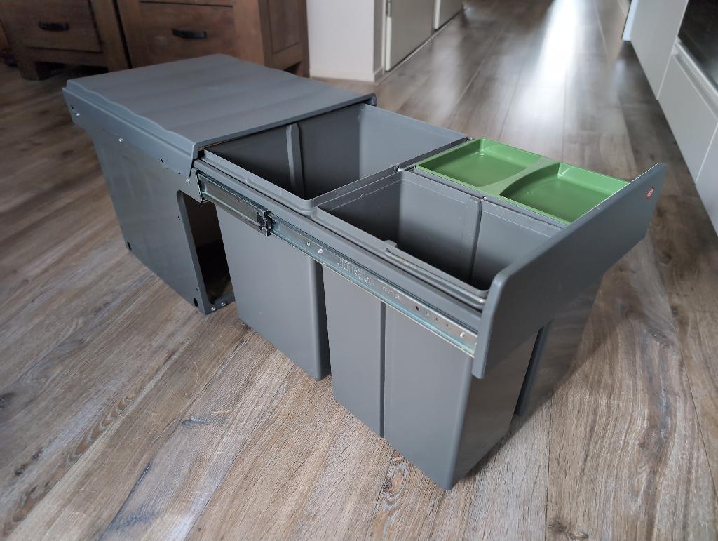 WESCO Traditionline Trio Master inbouw afvalbakken systeem, Huis en Inrichting, Keuken | Keukenbenodigdheden, Zo goed als nieuw