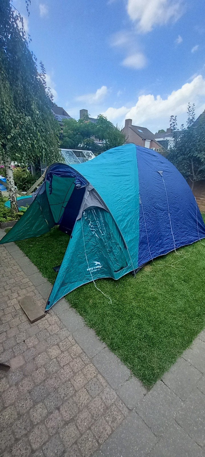 Easy Camp Torino 4L Koepeltent - 4 persoons, Caravans en Kamperen, Ophalen