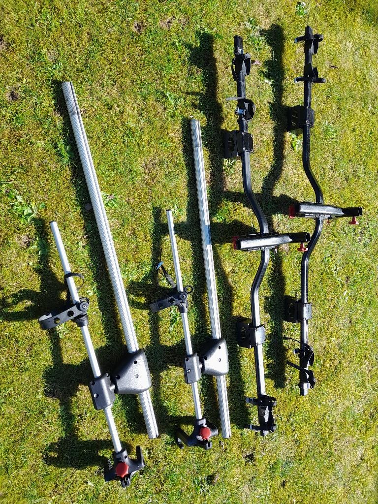 Dak-Fietsdragers met tilhulp, Auto diversen, Fietsendragers, Ophalen, Gebruikt, Elektrische fiets, Dakdrager