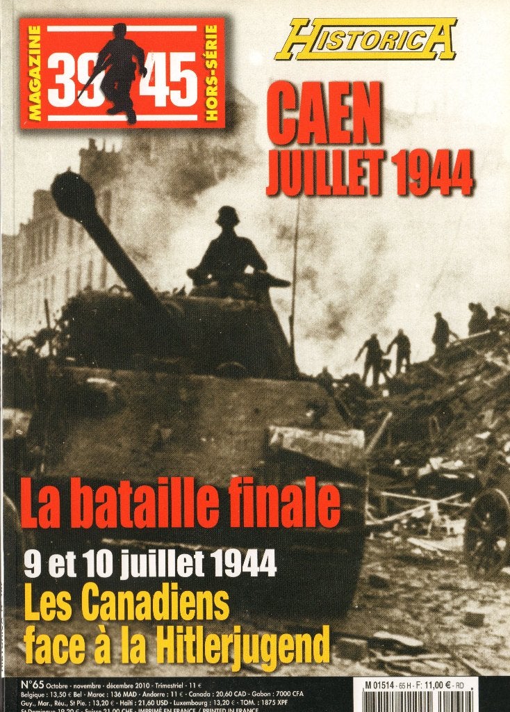 39 45 Magazine Historica HS No 65 / 107, Verzenden, Voor 1940, Zo goed als nieuw, Landmacht