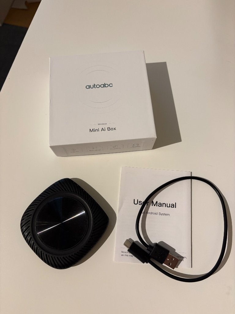 AutoABC mini AI box CarPlay & Android Auto, Verzenden, Zo goed als nieuw