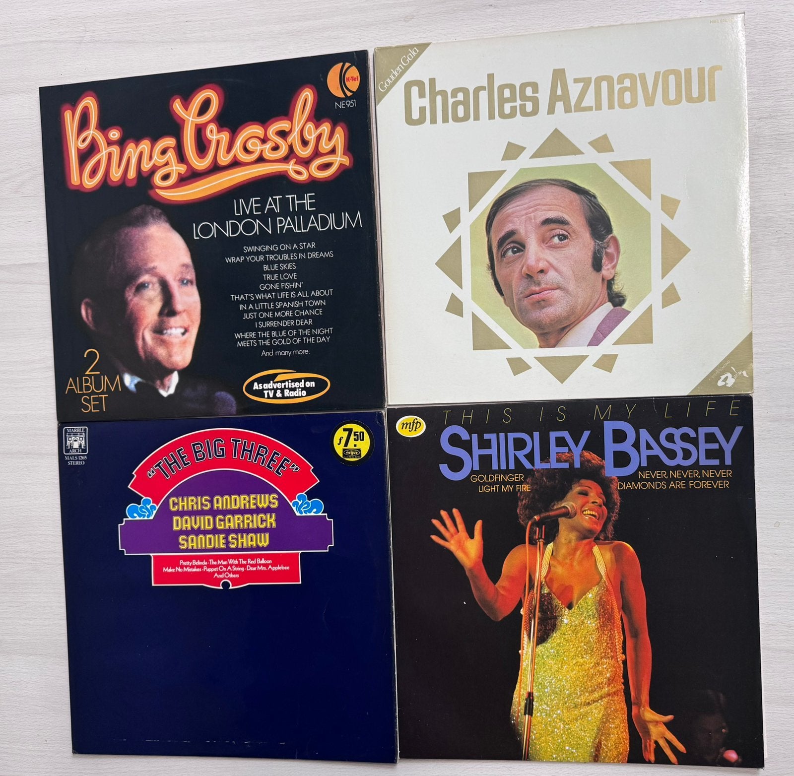Collectie van 4 easy listning muziek, Ophalen of Verzenden, Zo goed als nieuw