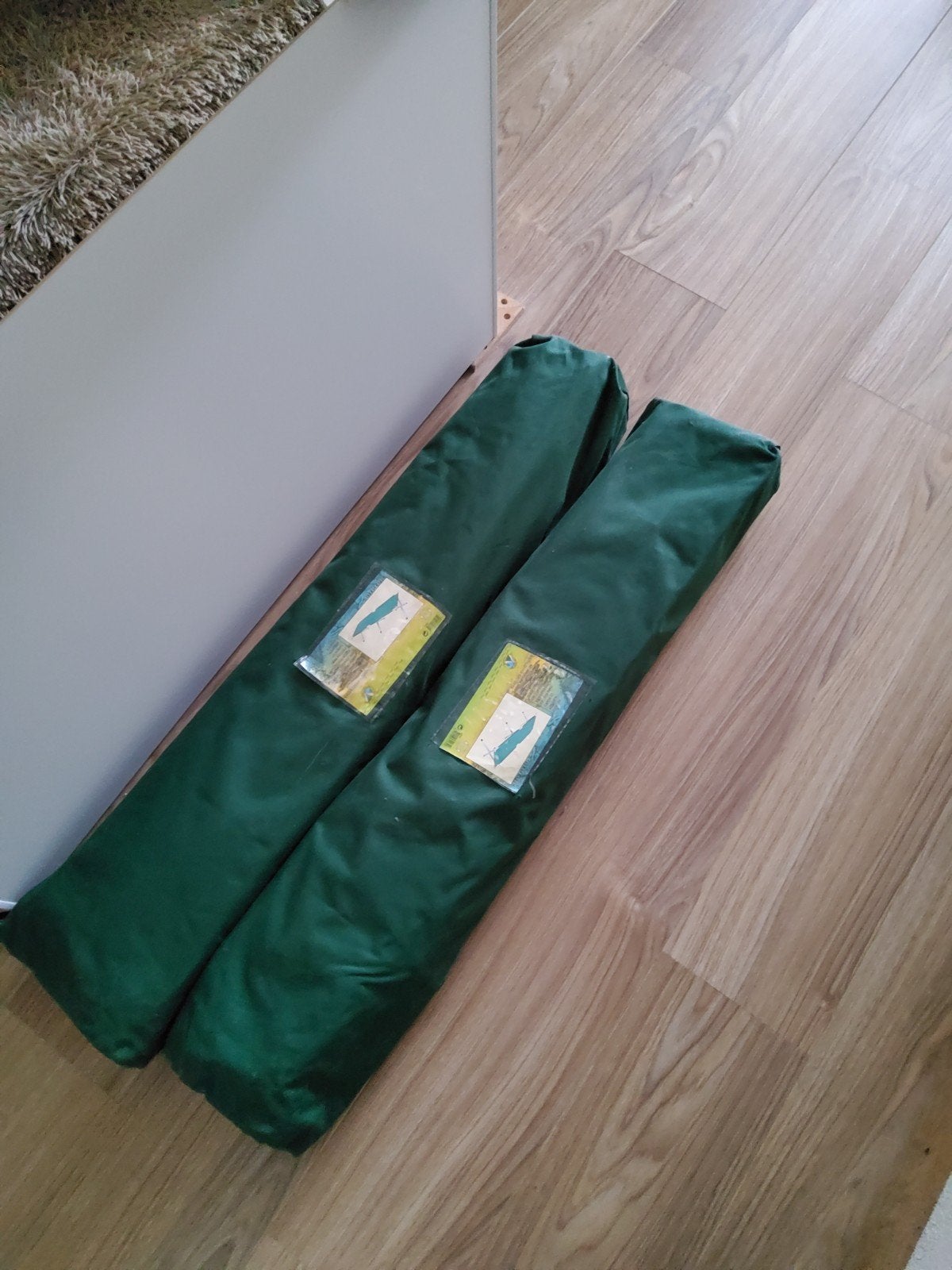 2x Opvouwbaar veldbed - Ideaal voor kamperen/logees, Caravans en Kamperen, Ophalen, Gebruikt
