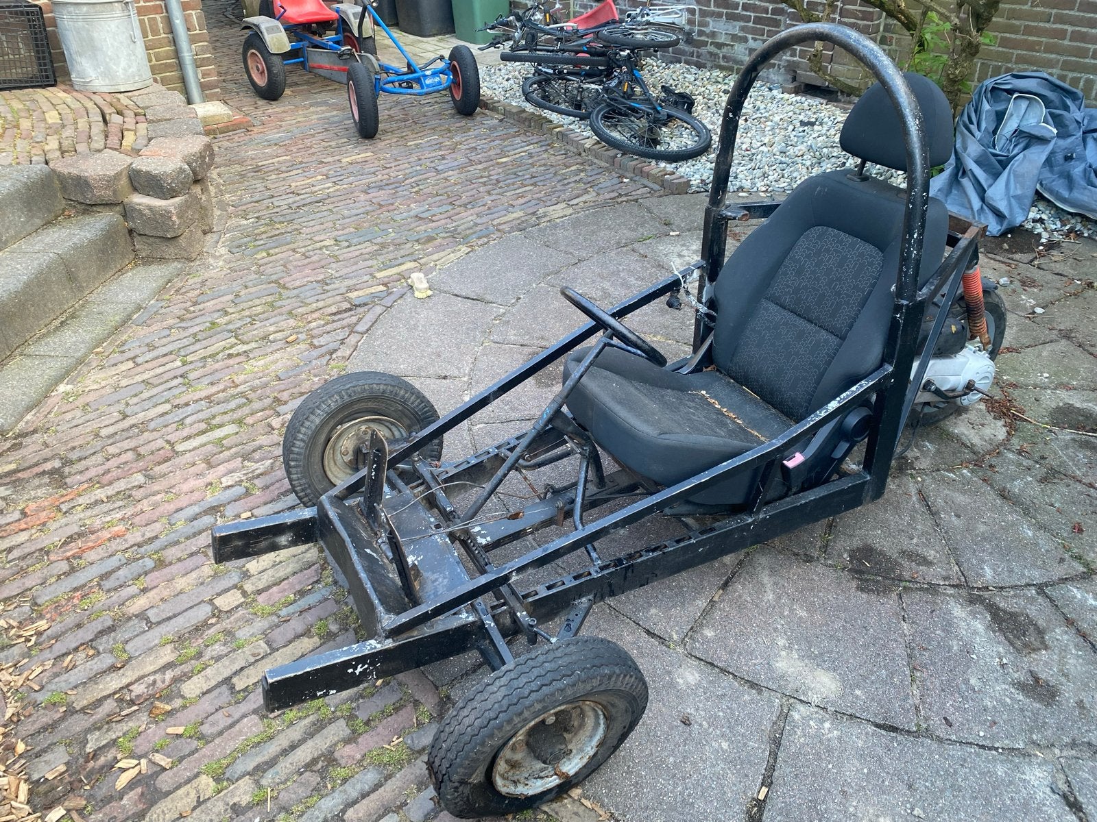 Zelfbouw Kart / Buggy met scooter motor, Ophalen of Verzenden, Gebruikt
