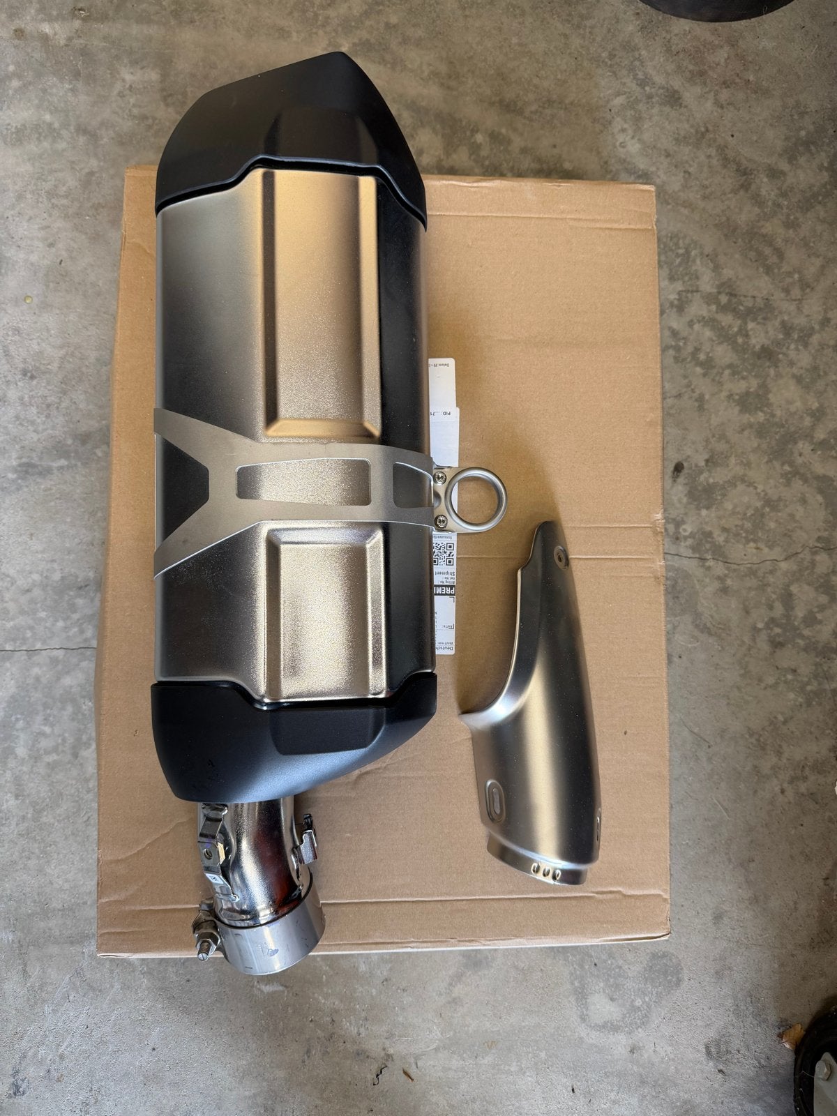 Originele Nieuwe Uitlaat BMW R1200GS/A R1250GS/A, Ophalen of Verzenden, Nieuw