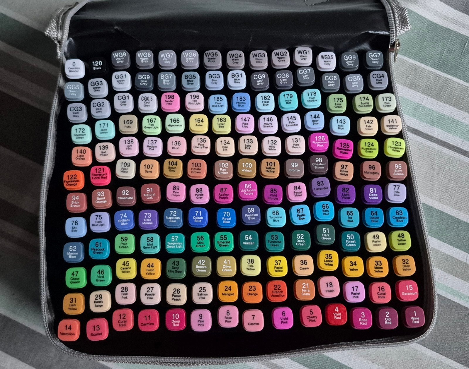 168 alcohol markers, Vivid Green, Ophalen of Verzenden, Zo goed als nieuw, Potlood of Stift