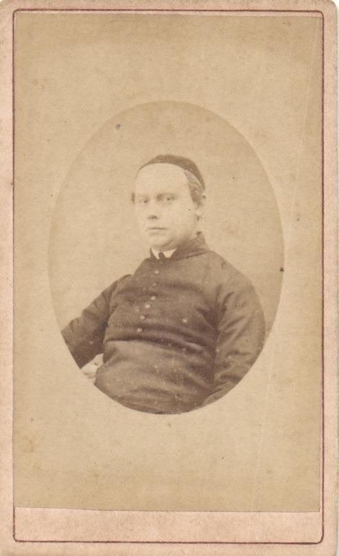 CDV - L. Stollenwerk - s' Bosch - zeer oude en dunne cdv, Gebruikt, Verzenden, Foto, Klederdracht