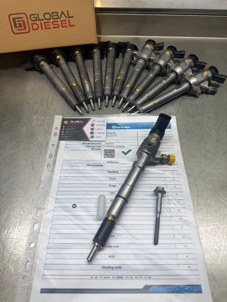 4x VW Skoda 1.6 TDI Verstuiver Injector 03L130277B CAY Motor, Auto-onderdelen, Motor en Toebehoren, Ophalen of Verzenden, Gereviseerd