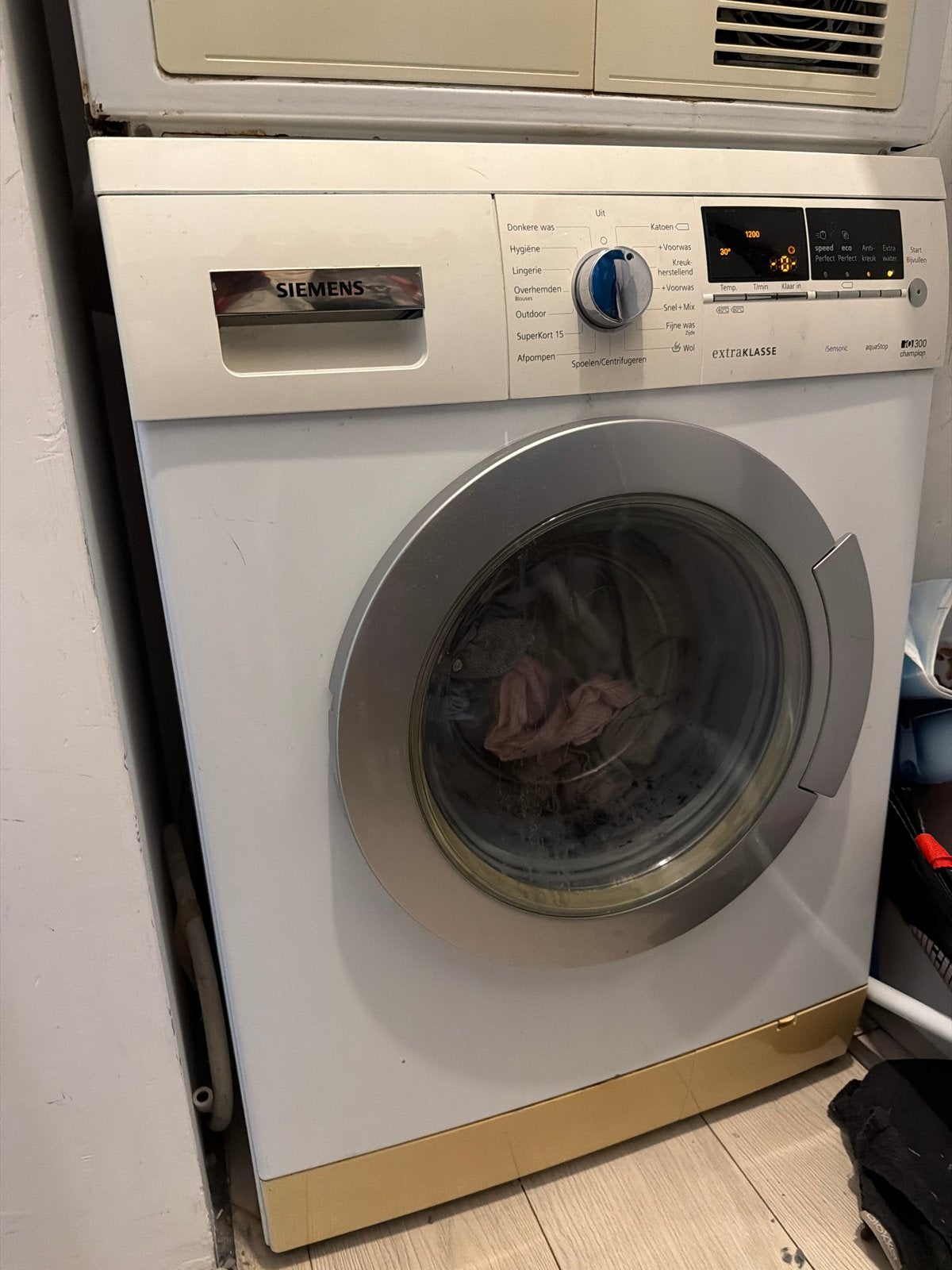 Wasmaschine washing machine Siemens iQ300 champion, Ophalen, 6 tot 8 kg, 85 tot 90 cm, Minder dan 1200 toeren