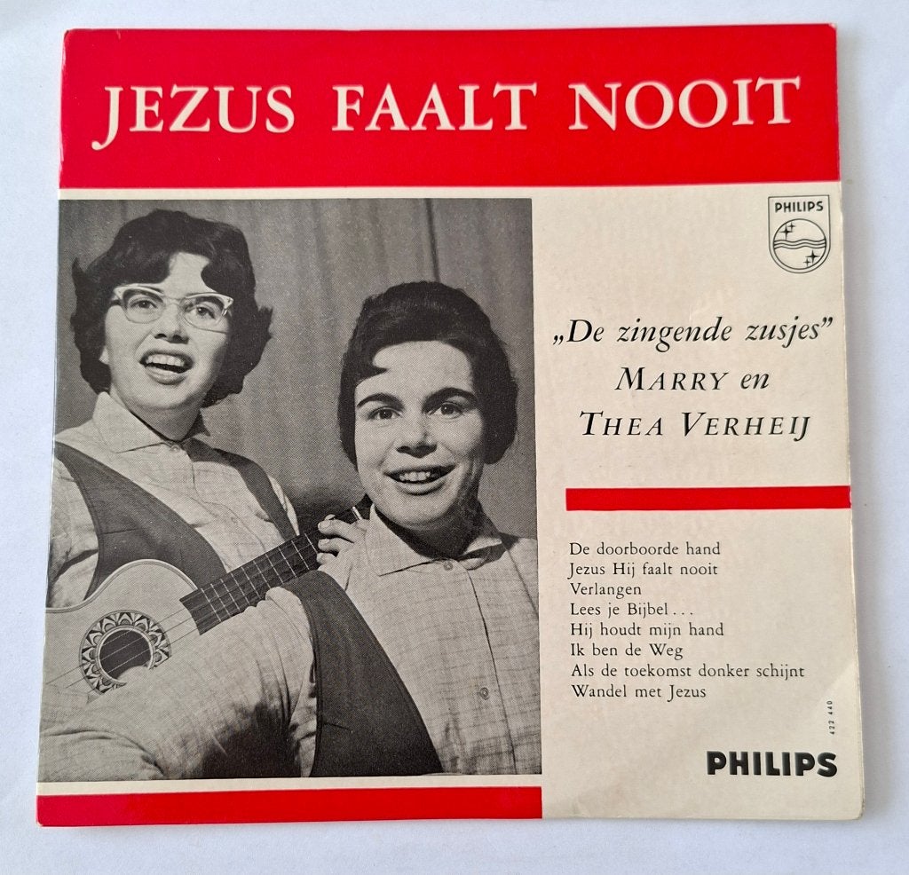 De Zingende Zusjes - Jezus faalt nooit, Cd's en Dvd's, Vinyl Singles, Ophalen of Verzenden, Gebruikt, Nederlandstalig, EP