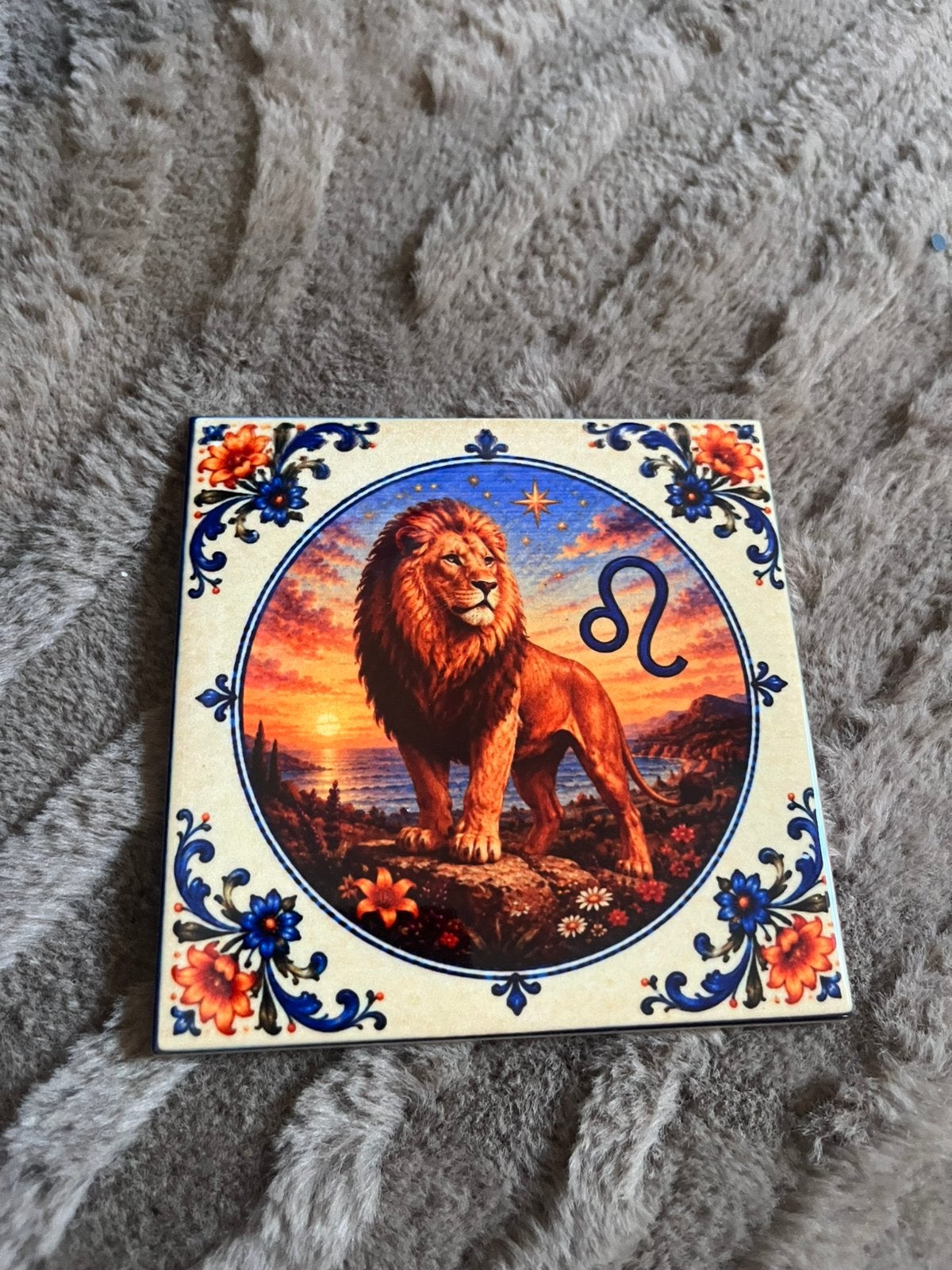 Tegeltje sterrenbeeld leeuw, Ophalen of Verzenden, Nieuw