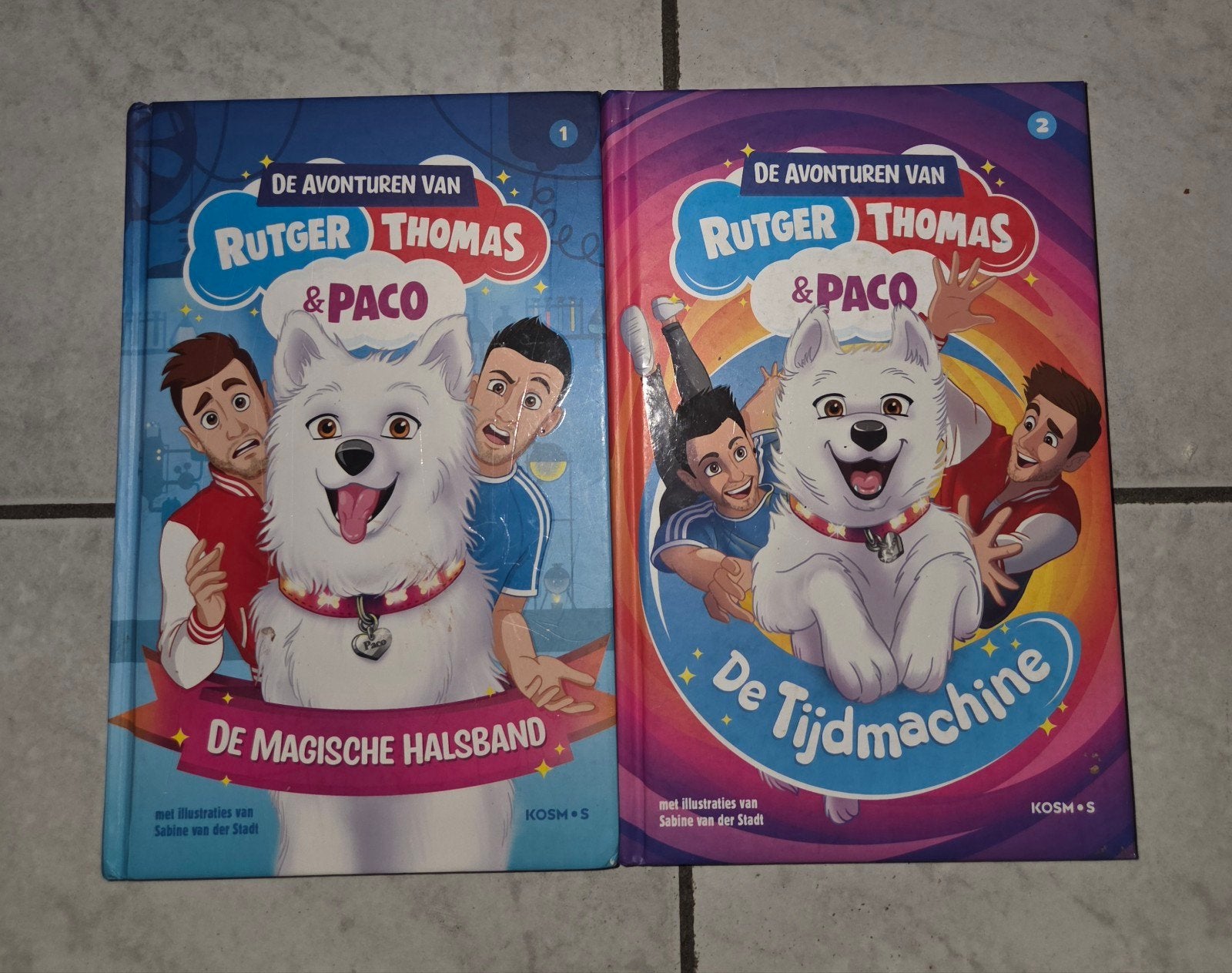 De Avonturen van Rutger, Thomas & Paco - Deel 1 & 2, Ophalen of Verzenden, Zo goed als nieuw, Rutger Vink, Thomas van Grinsven