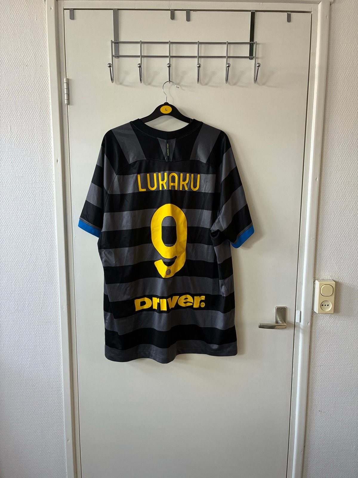 Inter Milan Thuisshirt 2020/2021 Lukaku #9 - Maat XL, Verzamelen, Ophalen of Verzenden, Zo goed als nieuw, Buitenlandse clubs