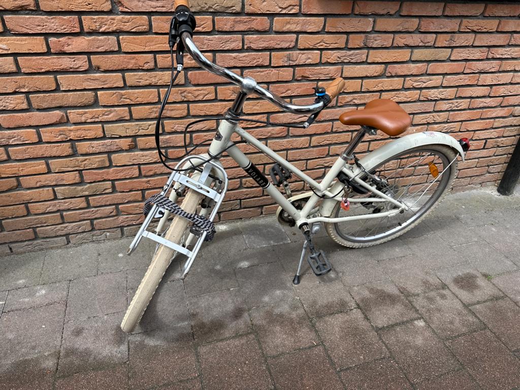 Volare Melody kinderfiets met voordrager en versnellingen, 20 inch of meer, Gebruikt, Velgrem, Versnellingen