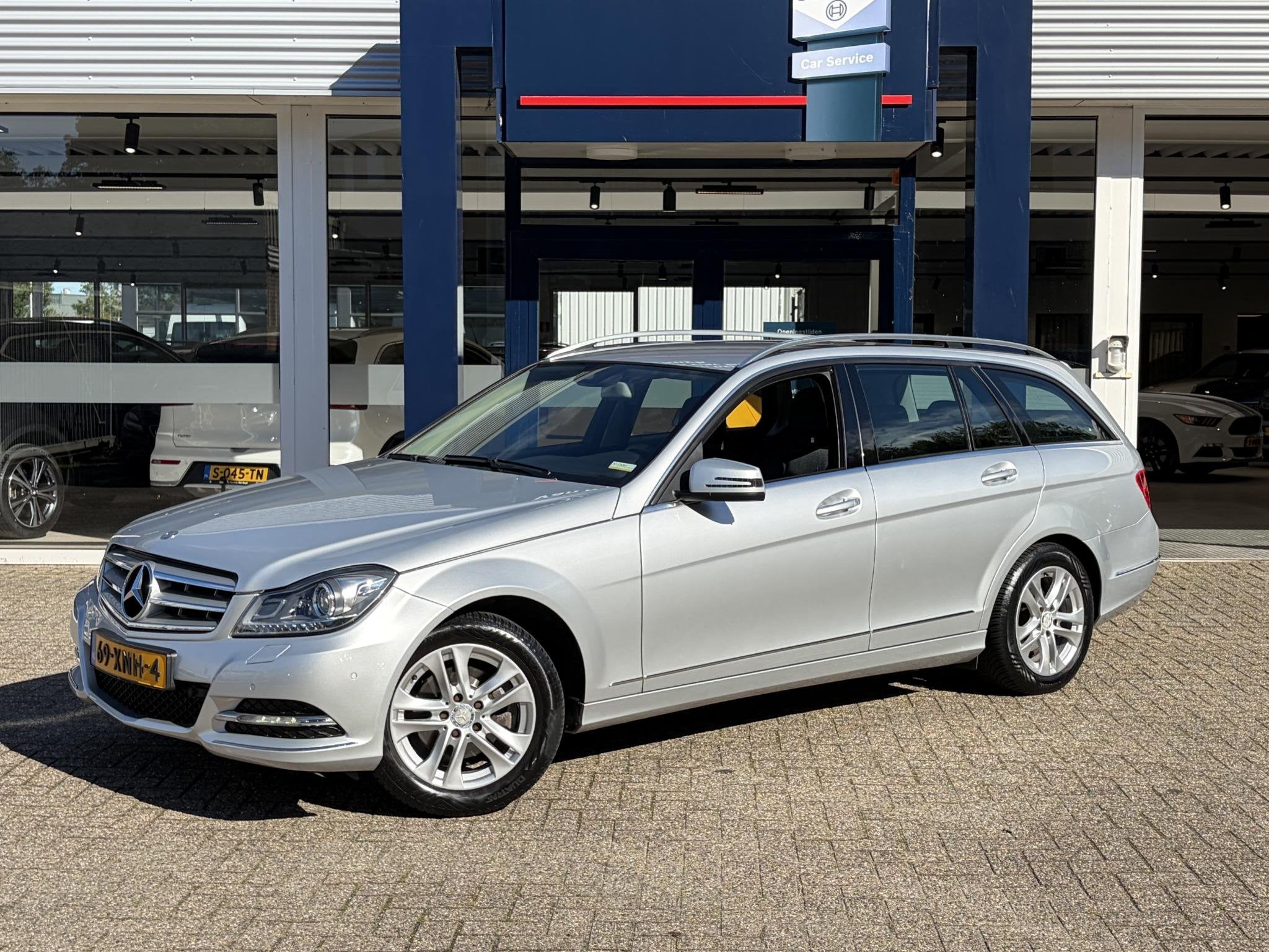Mercedes-Benz C-klasse Estate 180 Business Class Avantgarde, Auto's, Automaat, Euro 5, Zwart, Electronic Stability Program (ESP)