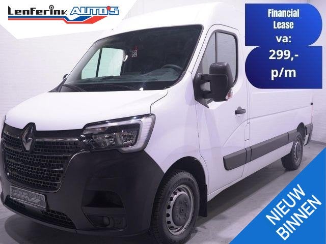 Renault Master 2.3 DCi 150 pk L2H2 Airco, Camera, Cruise Con, Voorwielaandrijving, Stof, Gebruikt, 4 cilinders