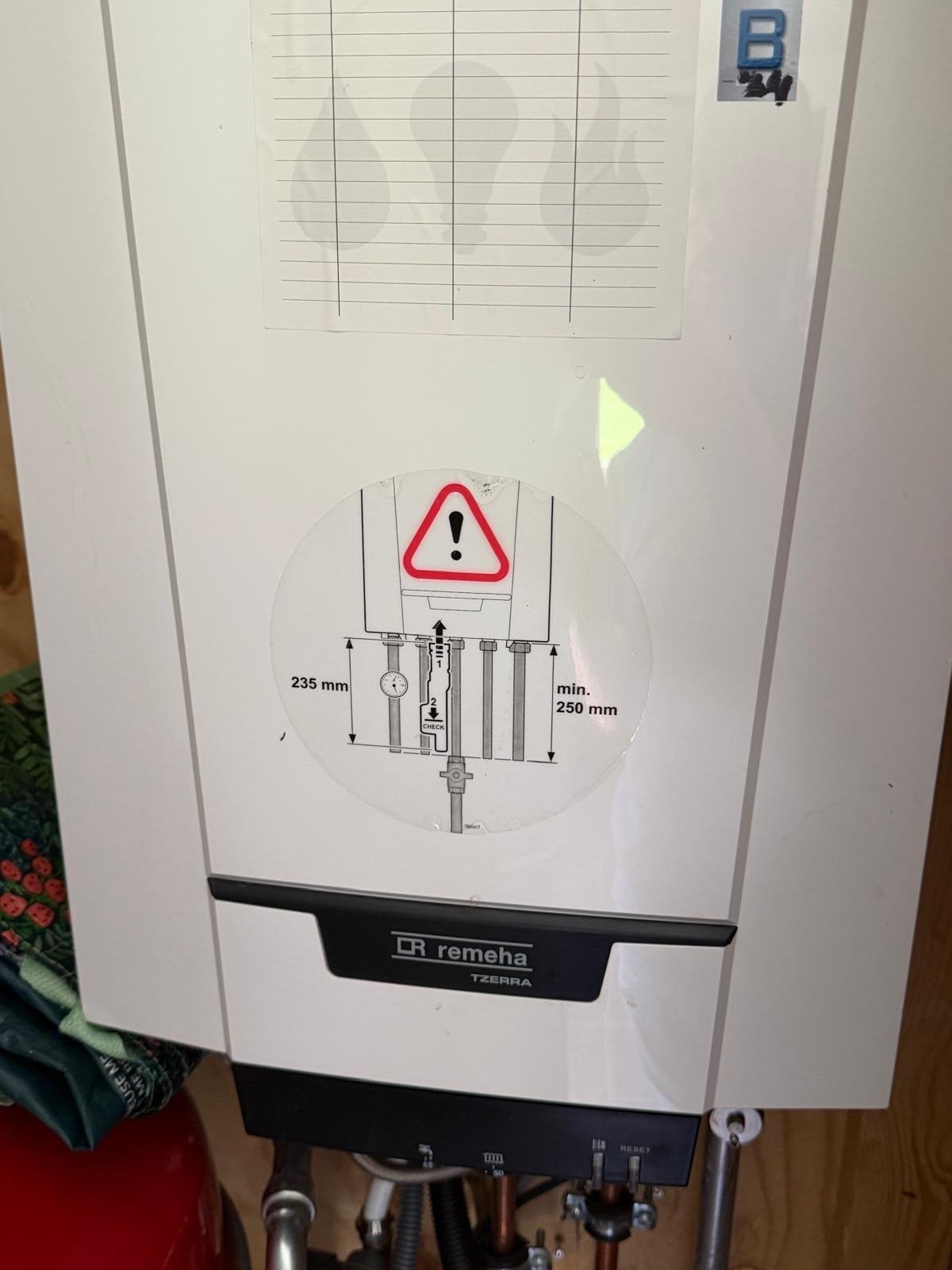 Remeha Tzerra 28C CW4 CV-ketel, Gebruikt, Hoog rendement (Hr), Cv-ketel of Combi-ketel, Ophalen of Verzenden