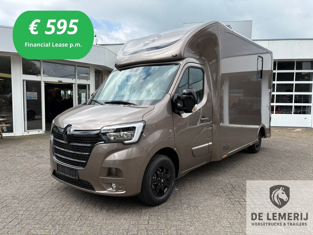 Renault Master Sodiak Nubia Hengstenuitvoering DEMO BPM vrij, Ophalen, Nieuw, Polyester, 2-paards trailer