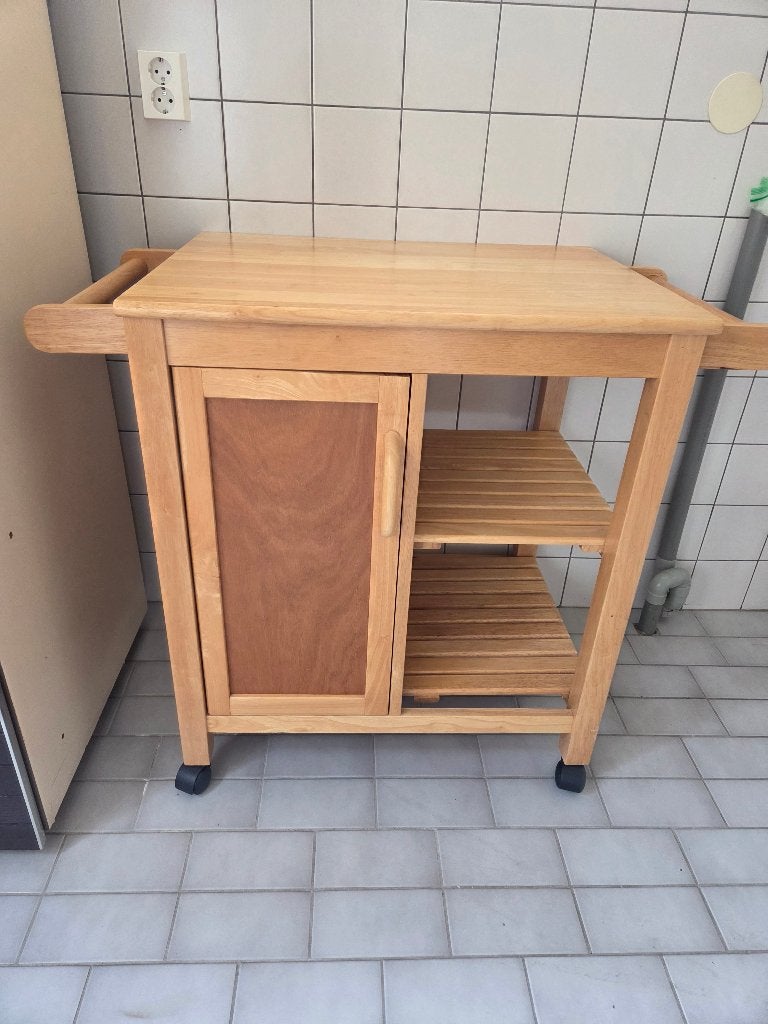(Keuken)trolley (op wielen), Ophalen, Gebruikt