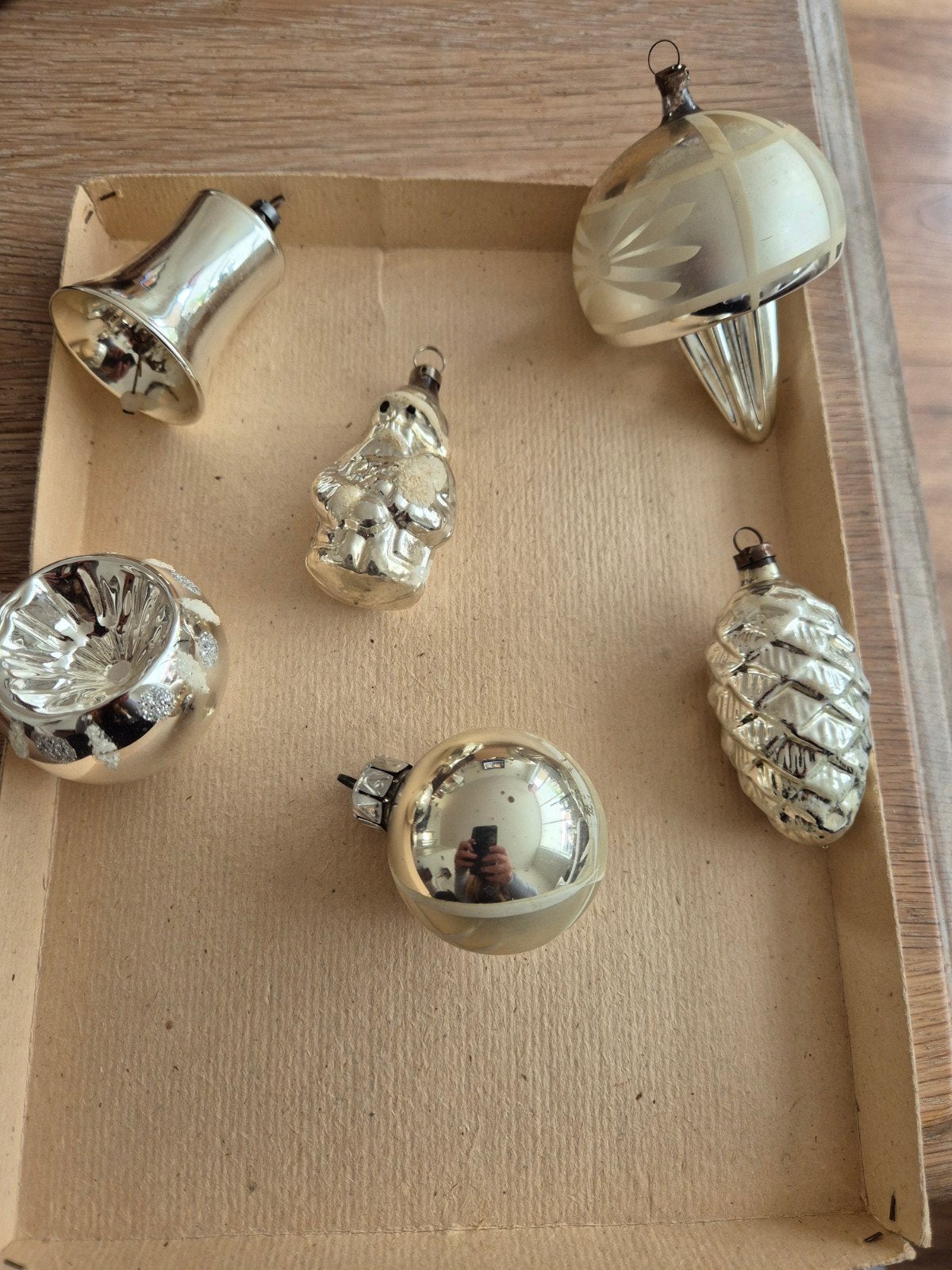 antieke kerstballen / figuren / ornementen, Diversen, Ophalen of Verzenden