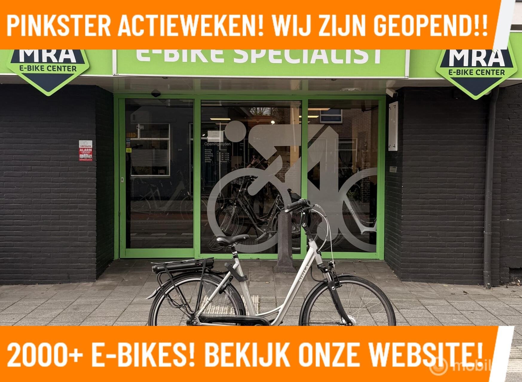Stella Livorno Elektrische fiets met voorwiel motor ebike!, 55 tot 59 cm, Overige merken