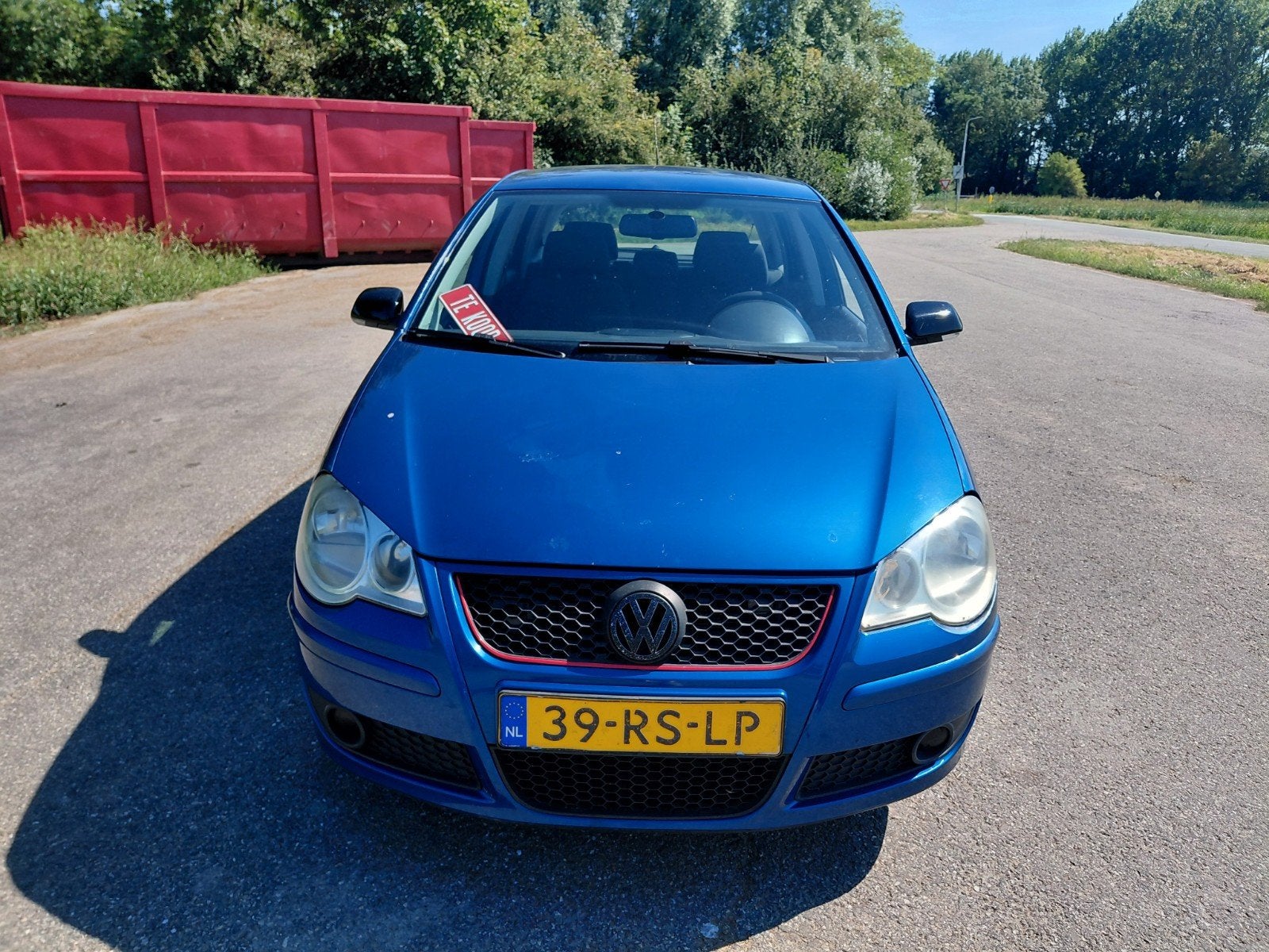 Volkswagen Polo 1.4 55KW 2005 Blauw, Voorwielaandrijving, 15 km/l, Blauw, Origineel Nederlands