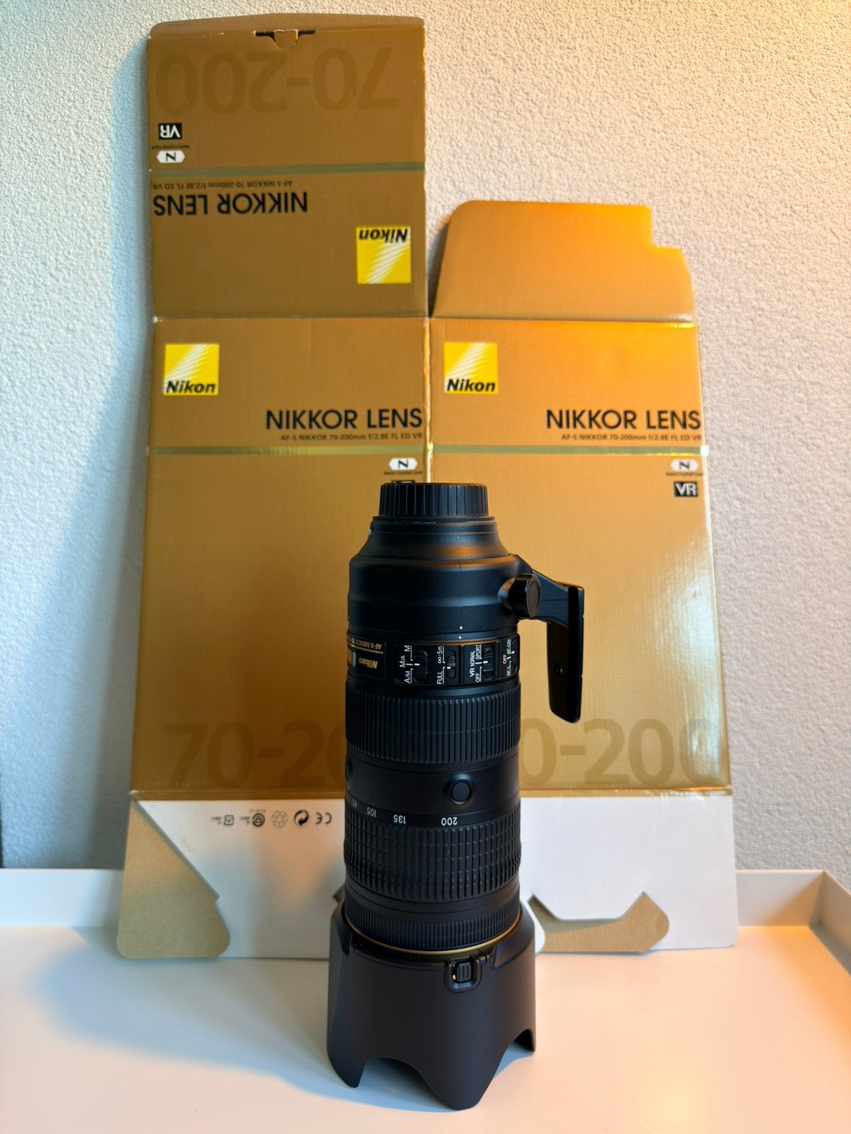 Nikon AF-S 70-200mm f/2.8E FL ED VR | zeer nette staat, Ophalen, Zo goed als nieuw, Telelens, Zoom